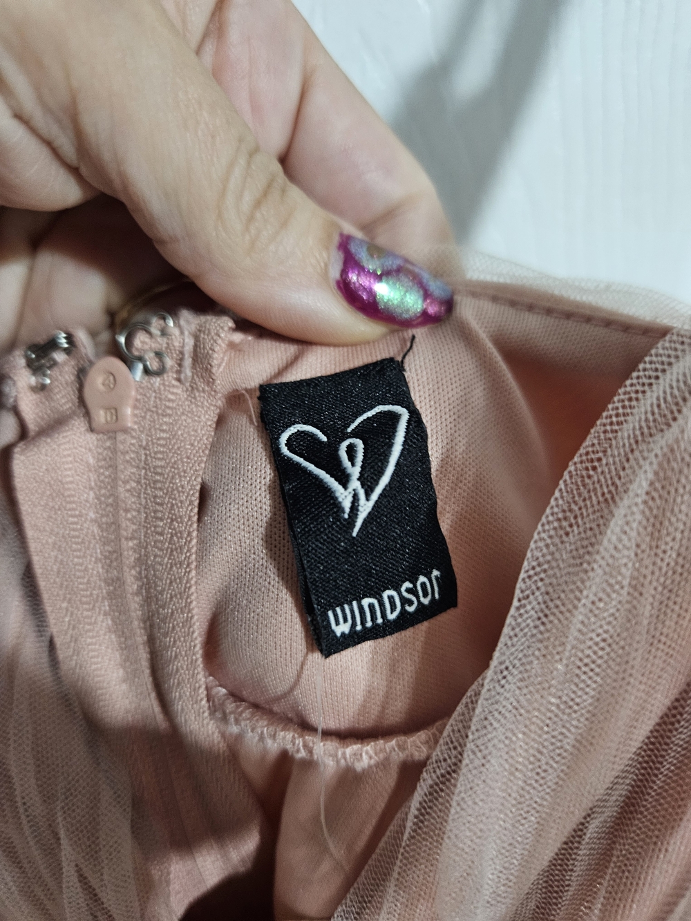 Windsor Blush Pink Spaghetti-Strap Mini Dress - Picture 3 of 8